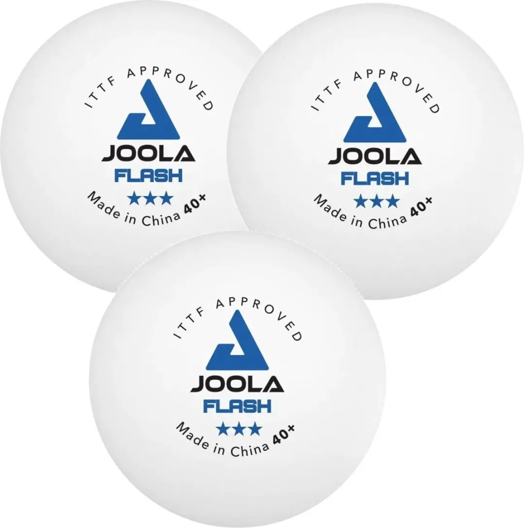 Joola Flash 40+ Tafeltennisballen 3* - 72 Stuks Wit - afbeelding 2 van 2