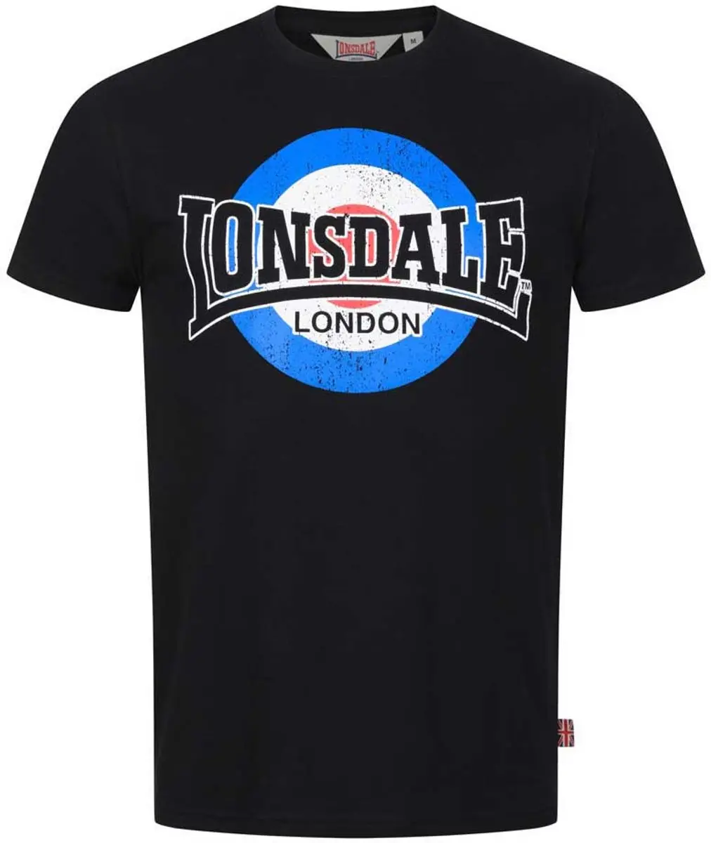 Lonsdale Huyton T-shirt - Zwart - 2XL - afbeelding 4 van 4