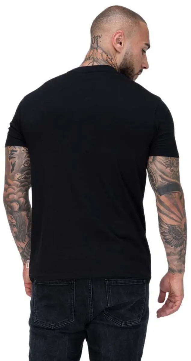 Lonsdale Huyton T-shirt - Zwart - 2XL - afbeelding 2 van 4
