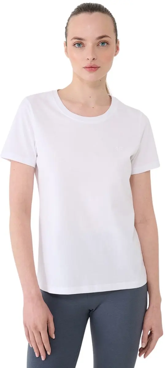 4F T-shirt Dames Wit