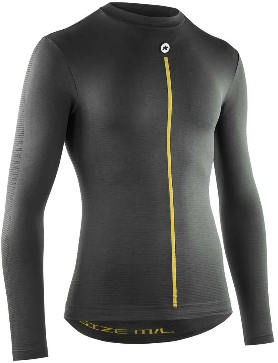 Assos 2/3 LS Skin Layer P1 - Anthracite Grey - afbeelding 4 van 6