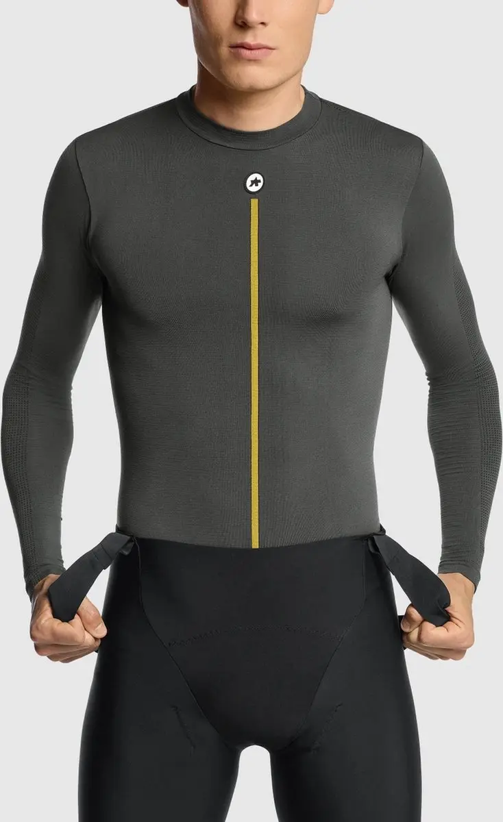 Assos 2/3 LS Skin Layer P1 - Anthracite Grey - afbeelding 5 van 6