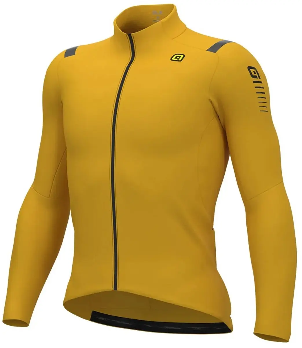 Alé R-EV1 Warm Race Fietsshirt Lange Mouwen - Geel - L - afbeelding 5 van 6