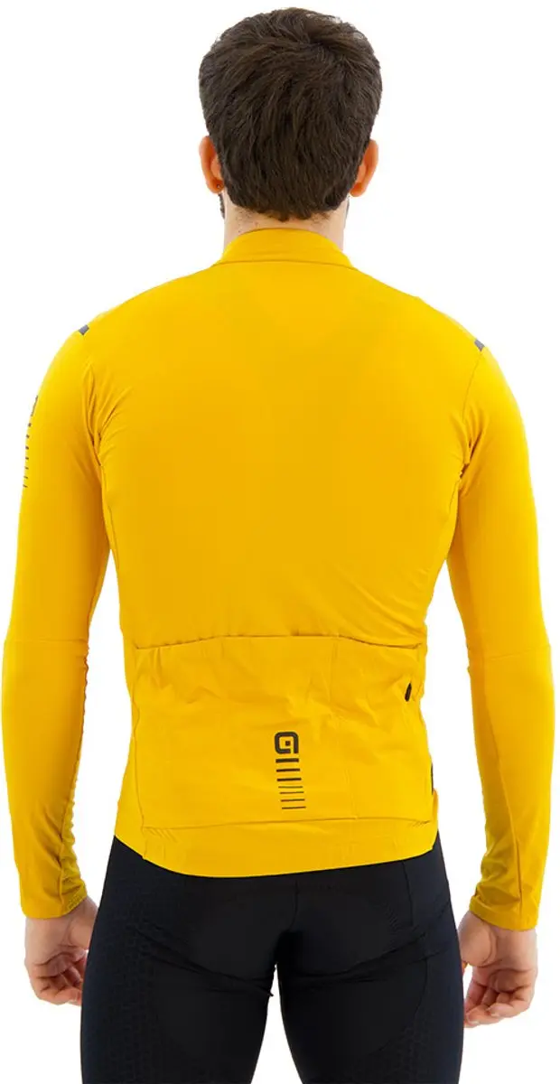 Alé R-EV1 Warm Race Fietsshirt Lange Mouwen - Geel - L - afbeelding 2 van 6