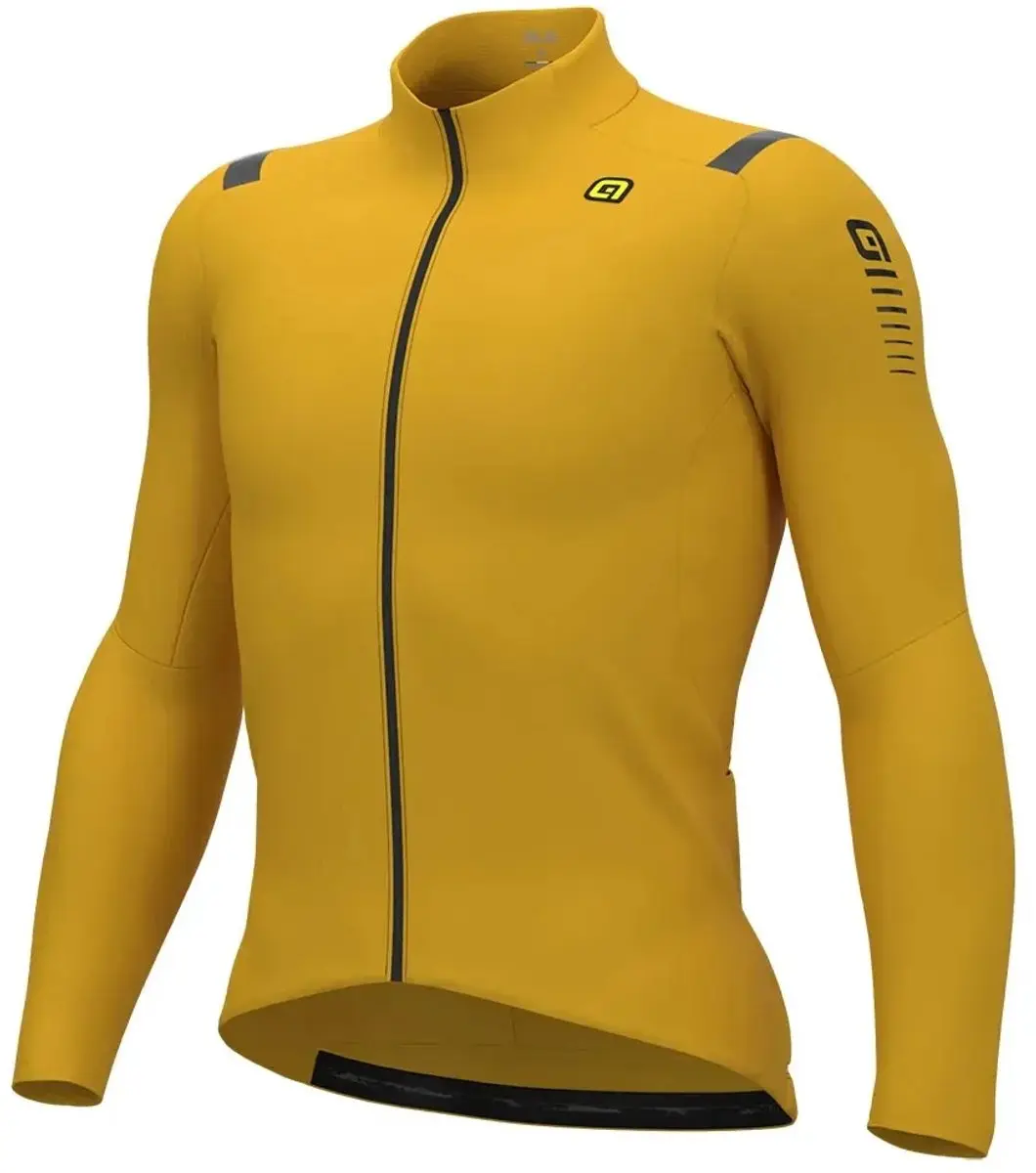 Alé R-EV1 Warm Race Fietsshirt Lange Mouwen - Geel - L - afbeelding 6 van 6