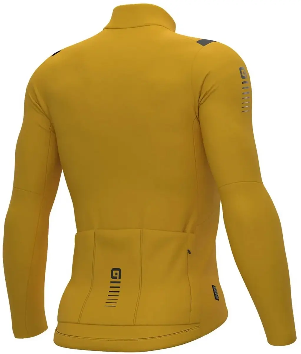 Alé R-EV1 Warm Race Fietsshirt Lange Mouwen - Geel - L - afbeelding 4 van 6