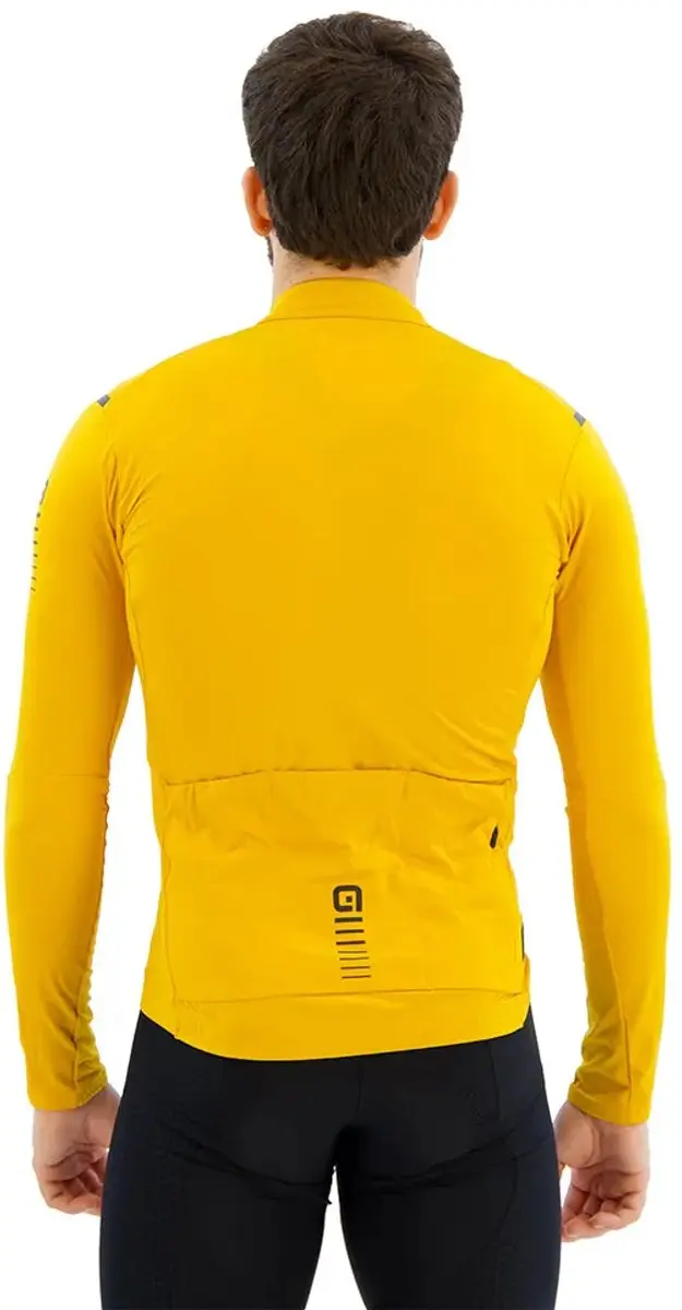 Alé R-EV1 Warm Race Fietsshirt Lange Mouwen - Geel - L - afbeelding 3 van 6