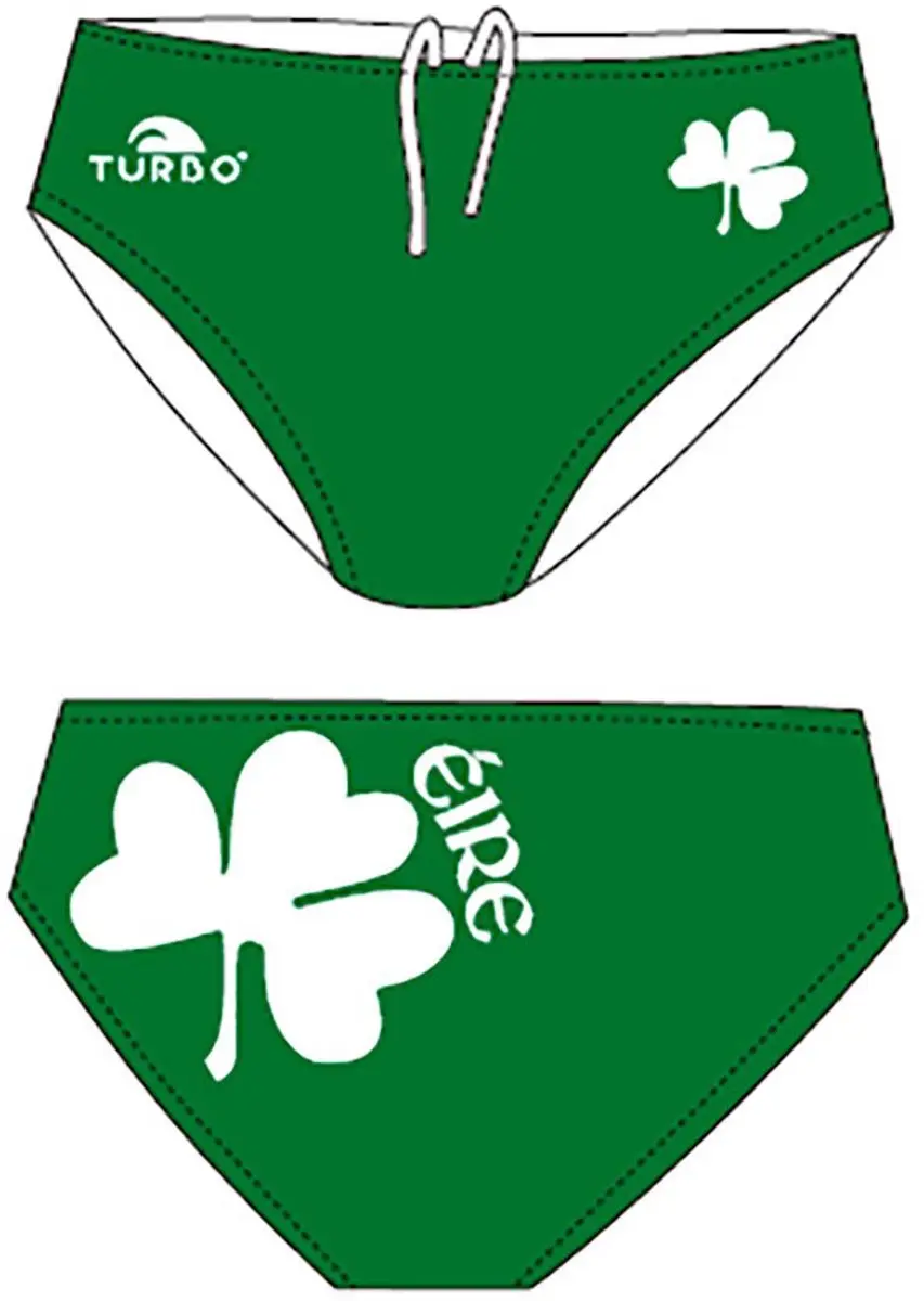 Turbo Eire Ireland Zwemslip Groen 5XL Man