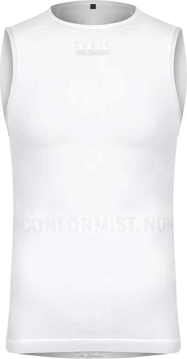 Gobik Limber Skin Mouwloos Basislaag Wit