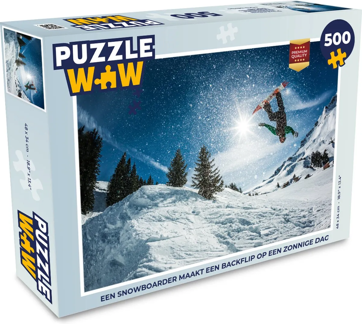 PuzzleWow Legpuzzel 500 Stuks