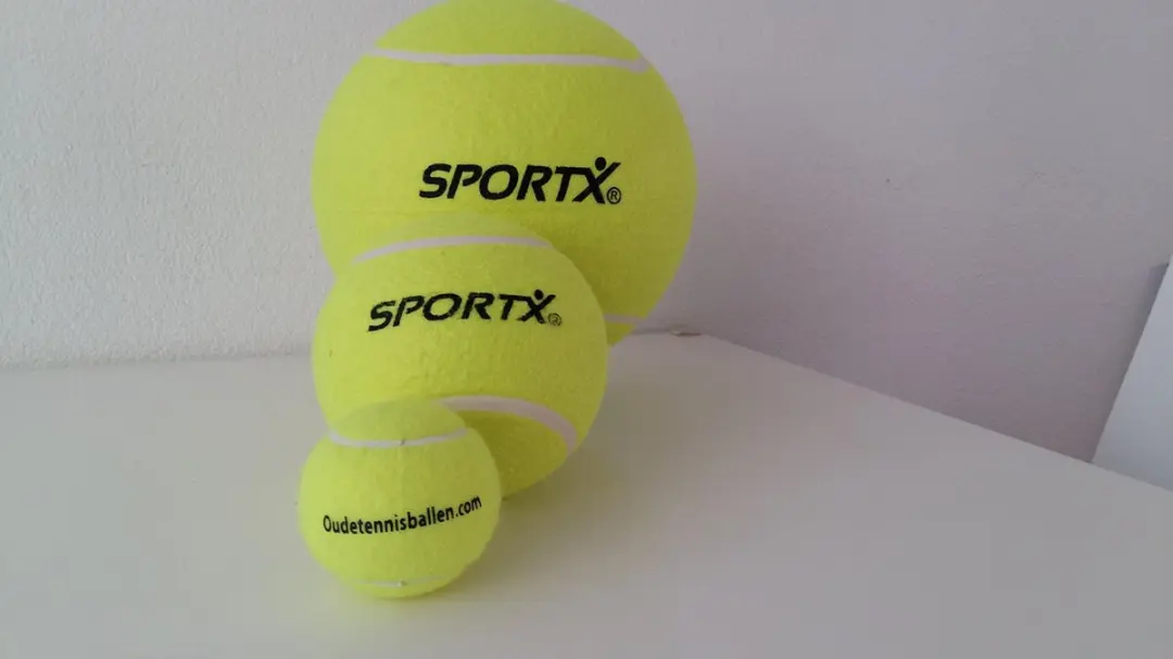SportX Tennisbal Geel - afbeelding 5 van 5