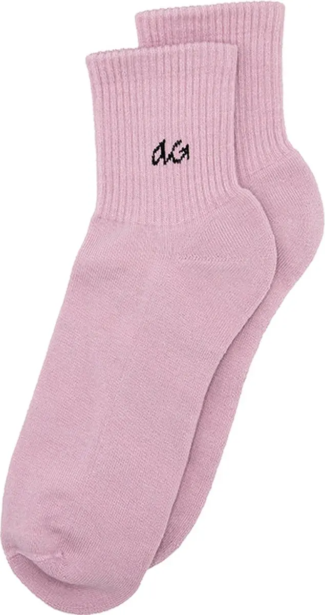 Alfredo Gonzales unisex athletic short sokken logo lila paars