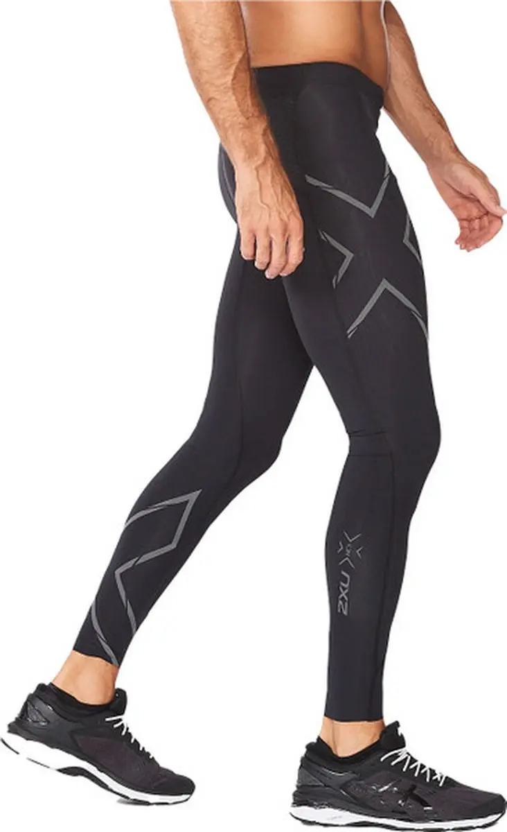 2XU Light Speed Compressie Tights Heren - Zwart - afbeelding 5 van 6