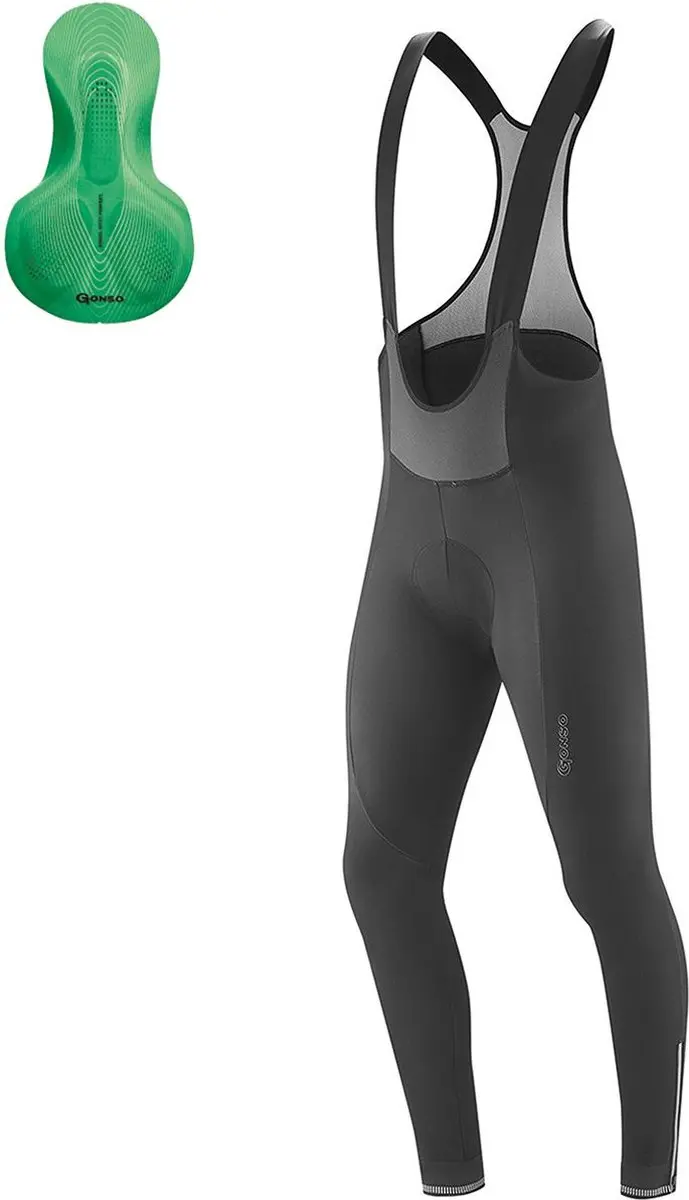 Gonso Sitivo Thermo Fietsbroek Heren - Groen - S - afbeelding 6 van 6