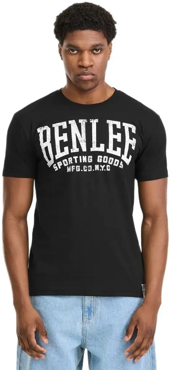 Benlee Harwich T-shirt Met Korte Mouwen Zwart L Man