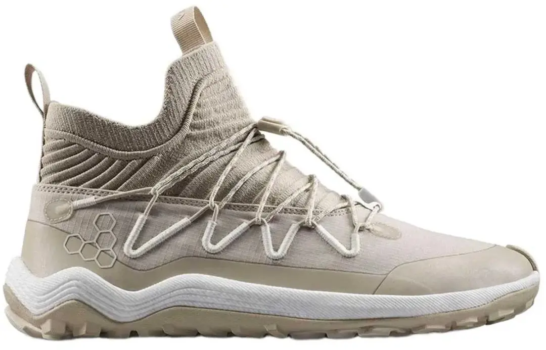 Vivobarefoot Primus Trail Flow Distancia Barefoot Trailschoenen Beige EU 44 Man