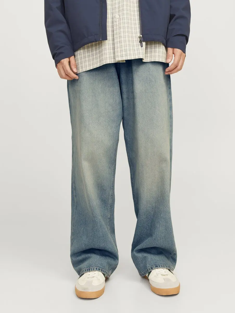JACK & JONES Ron Original baggy fit - heren jeans - denimblauw (blue denim)