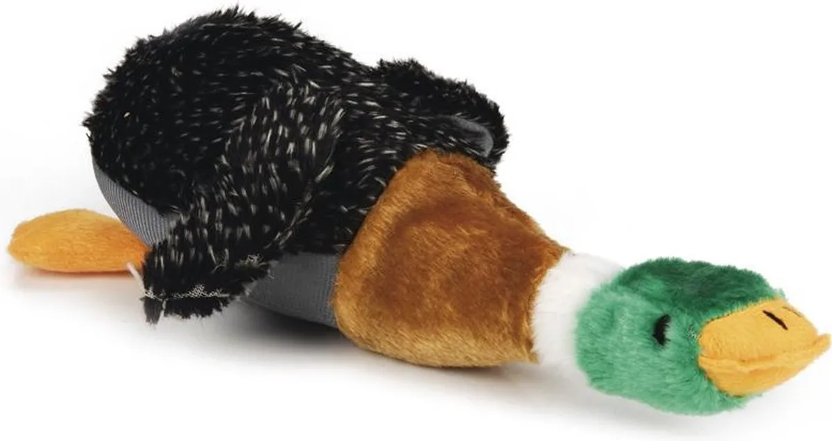 Beeztees Eend Pluche Hondenspeelgoed - 36x25,5x9 cm