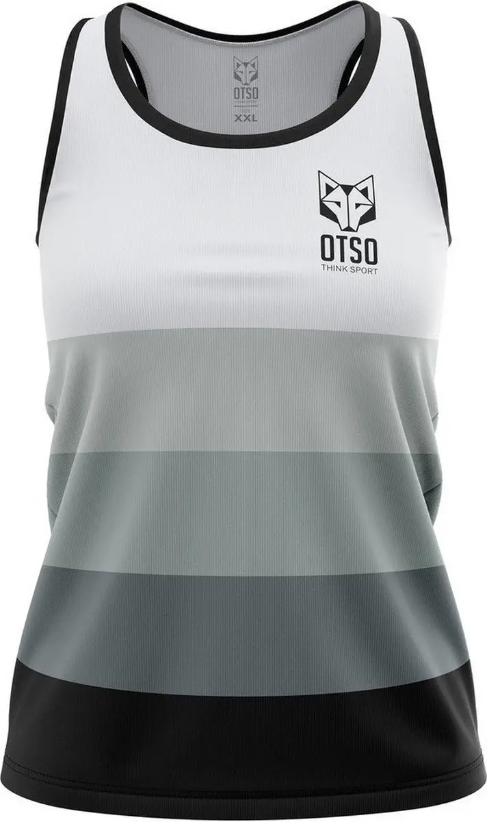 Otso Stripes Mouwloos Dames T-shirt