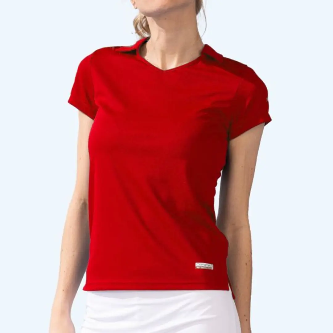 Reece Sheila Meisjespolo - Rood - 128 - afbeelding 2 van 6