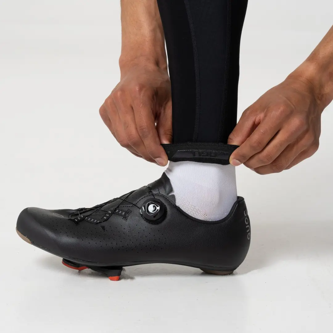 AGU Comfort Plus Bibtight Fietsbroek Heren - Winddicht - Zwart - afbeelding 3 van 6