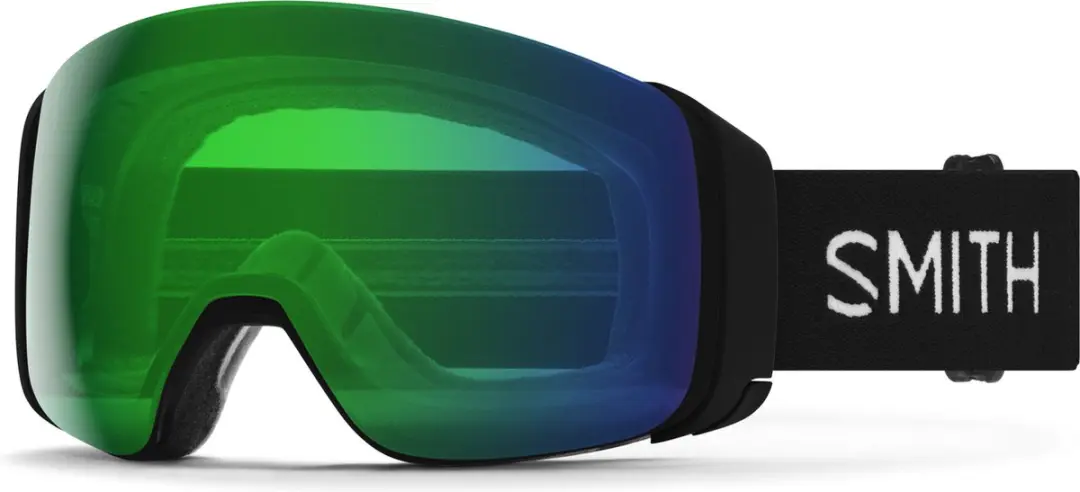 Smith 4D MAG black Chromapop Sun Green Mirror + Bonus Lens