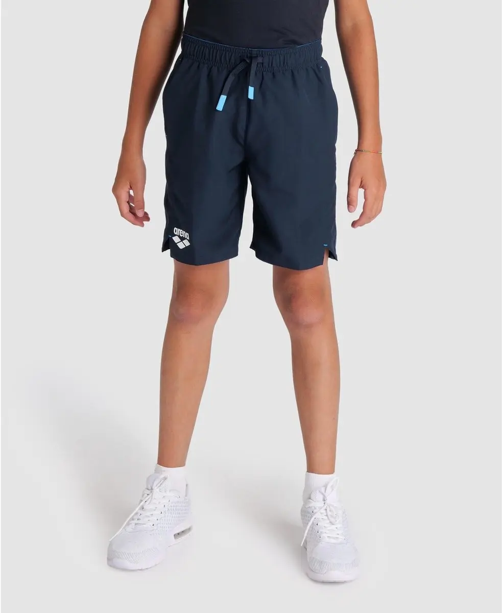 Arena Junior Team Panel Korte Sportbroek - Marine - afbeelding 2 van 6