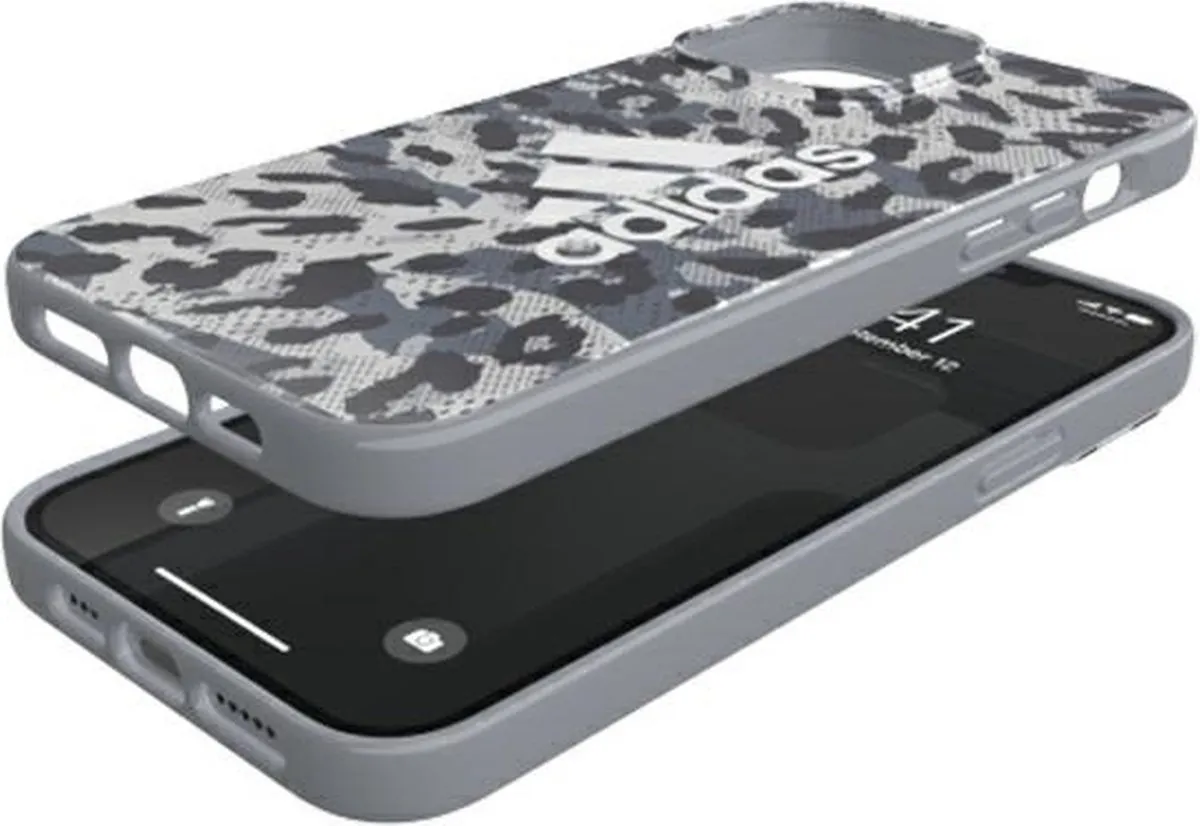 Adidas TPU Hoes iPhone 13 Pro - Grijs/Wit - afbeelding 6 van 6