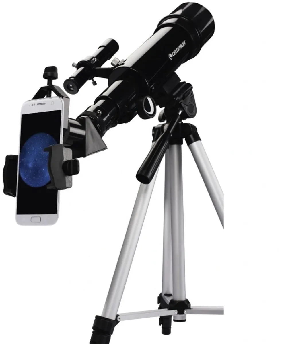 Hama Smartphonehouder voor Verrekijker/Telescoop - Ø 2,5-4,8cm - Wit
