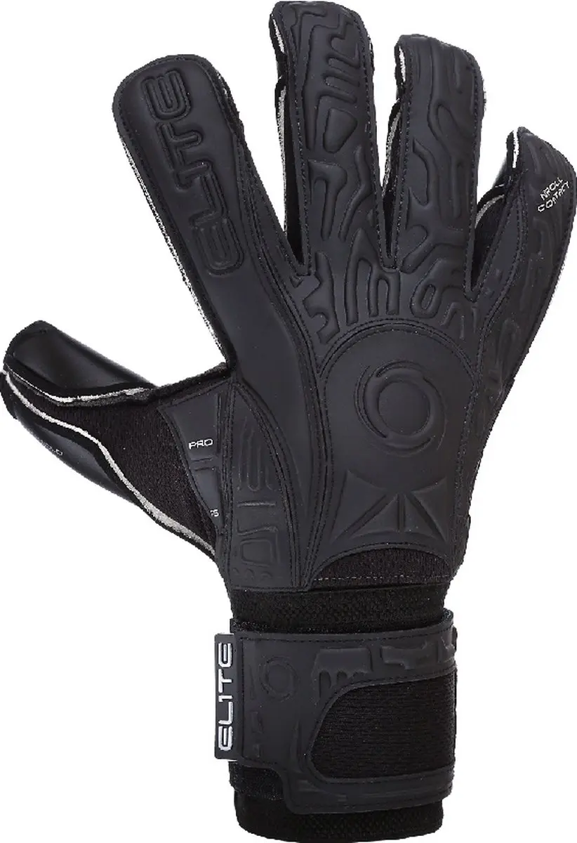 Elite Sport Black Solo Keepershandschoenen - Zwart | Maat: 11