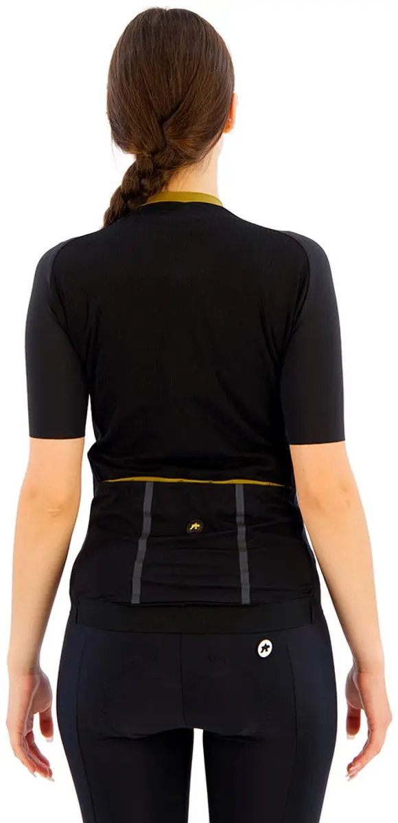 Assos Uma GTV C2 Dames Fietsshirt Korte Mouw - Okergeel - afbeelding 2 van 6