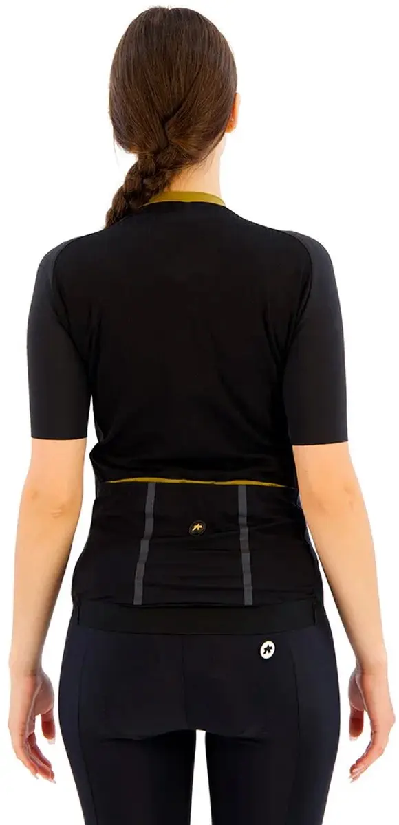 Assos Uma GTV C2 Dames Fietsshirt Korte Mouw - Okergeel - afbeelding 3 van 6