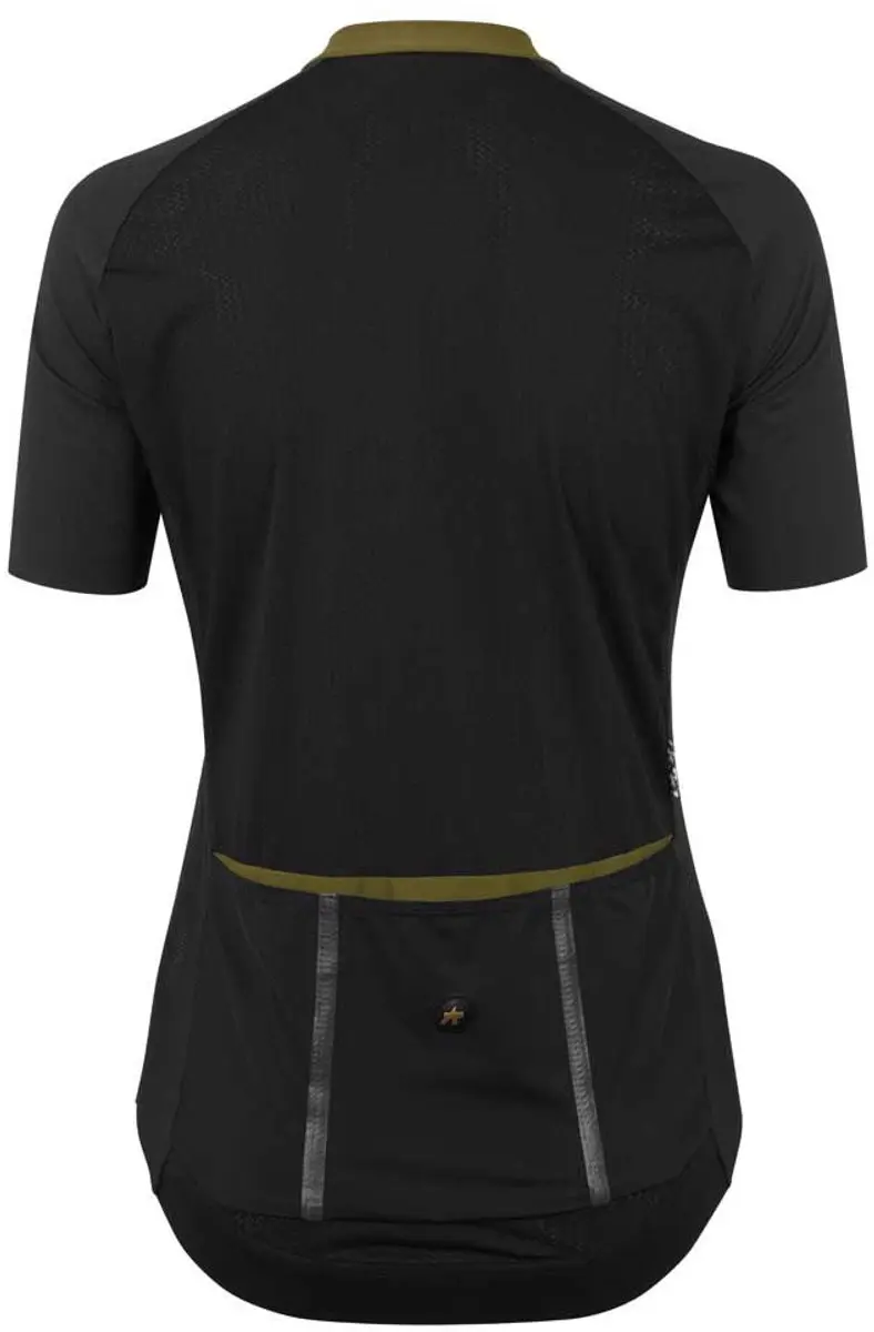 Assos Uma GTV C2 Dames Fietsshirt Korte Mouw - Okergeel - afbeelding 4 van 6
