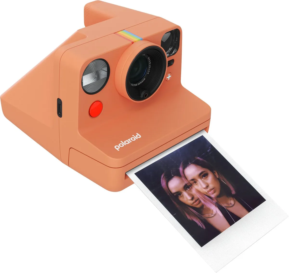 Polaroid Now+ Gen 3 Coral - i-Type Filmcamera
