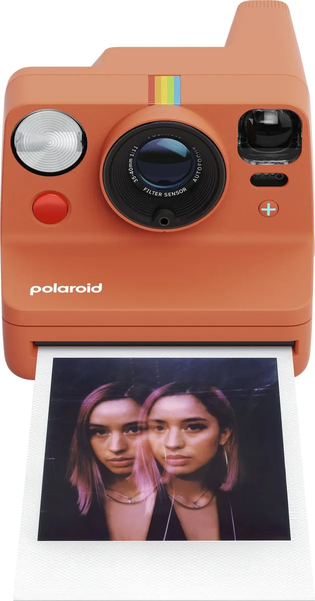 Polaroid Now+ Gen 3 Coral - i-Type Filmcamera