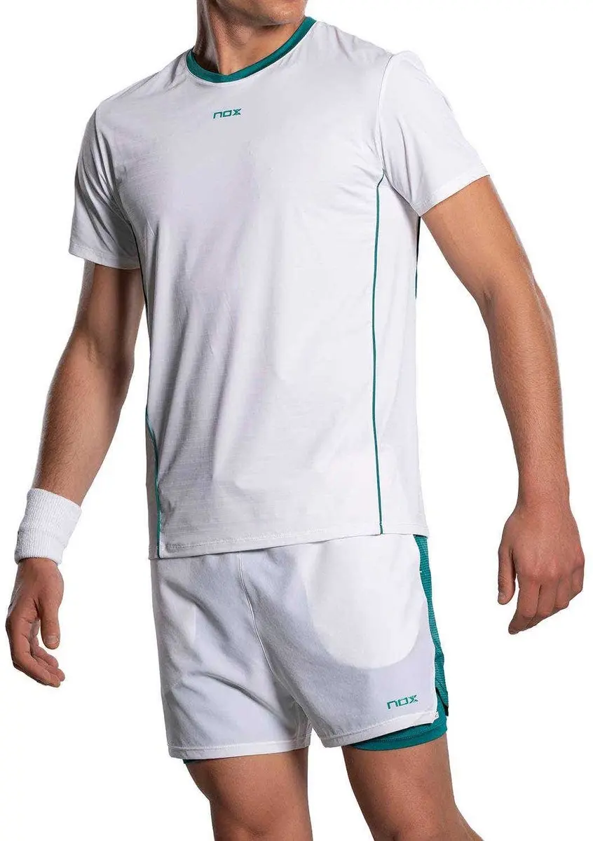 Nox Pro T-shirt Met Korte Mouwen Wit 2XL Man