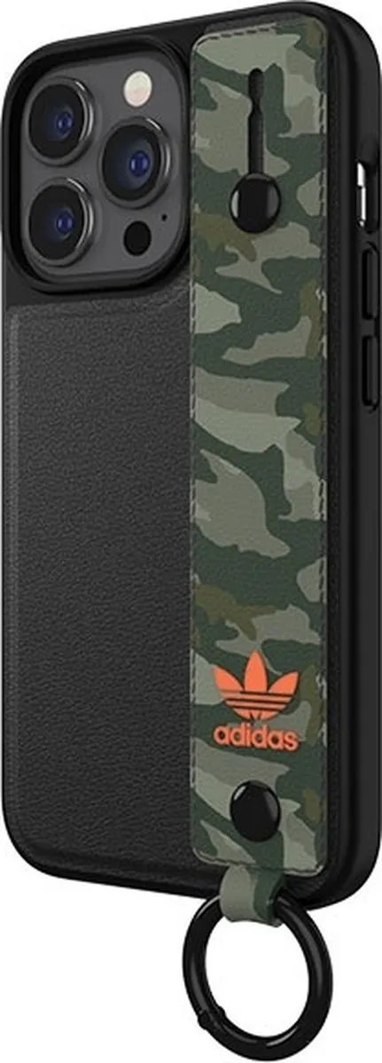 Adidas - OR - Handriemhoes voor iPhone - 13 - Pro - /13 - zwart-groen/zwart-groen - 47111