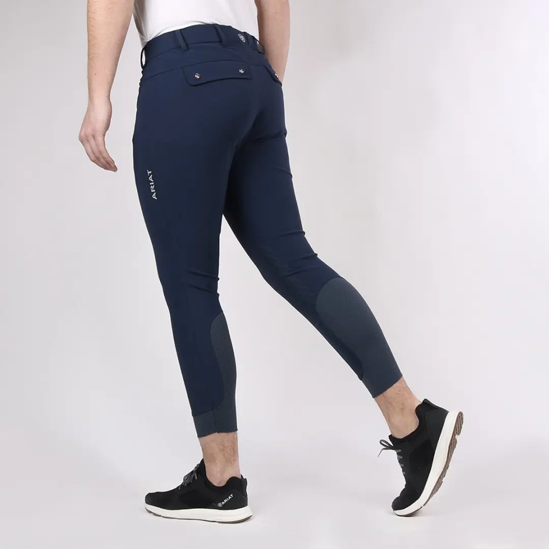 Ariat Rijbroek Ariat Tri Factor Men Kniegrip Donkerblauw