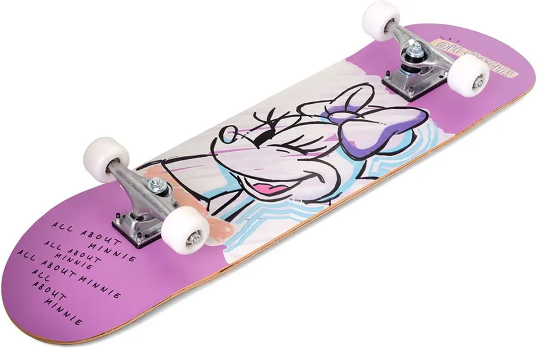 Disney Minnie Mouse Houten Skateboard 31'' - afbeelding 3 van 6