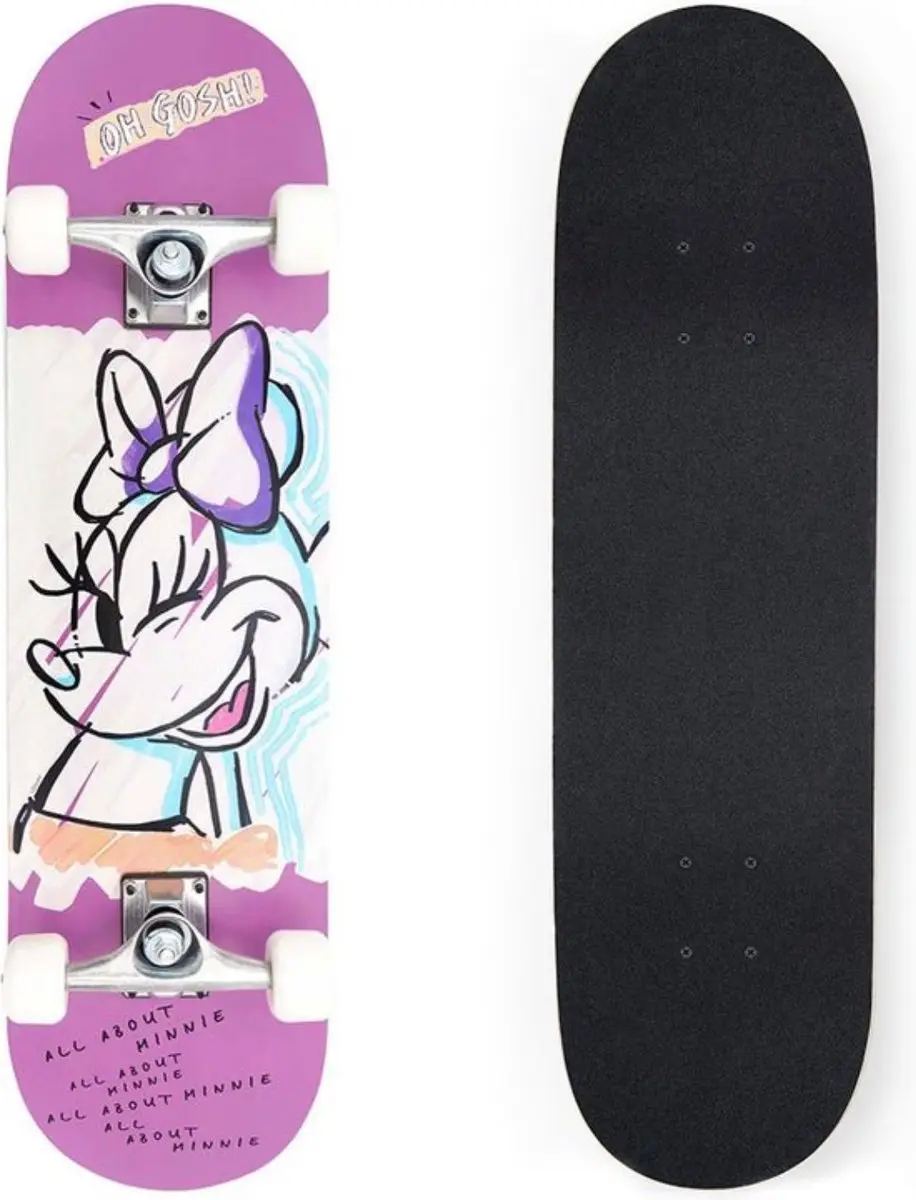 Disney Minnie Mouse Houten Skateboard 31'' - afbeelding 2 van 6