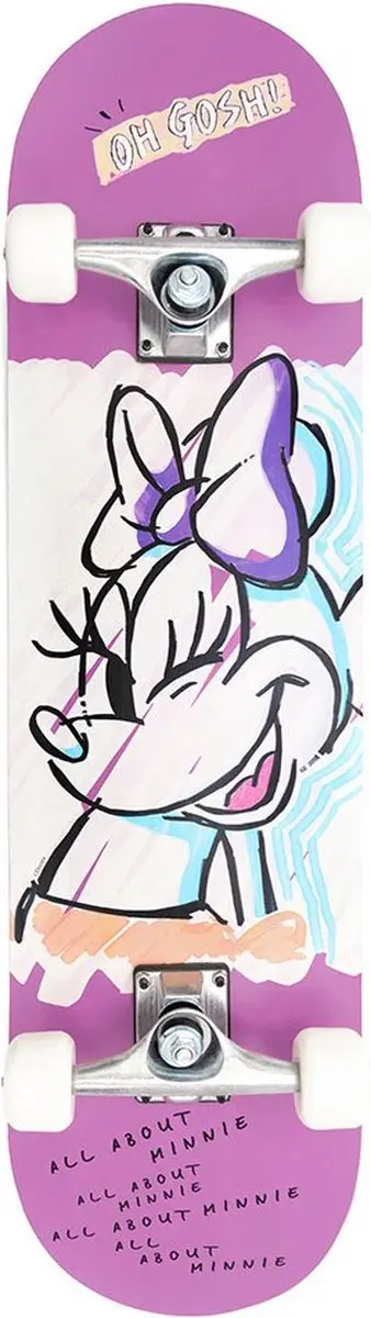 Disney Minnie Mouse Houten Skateboard 31'' - afbeelding 5 van 6