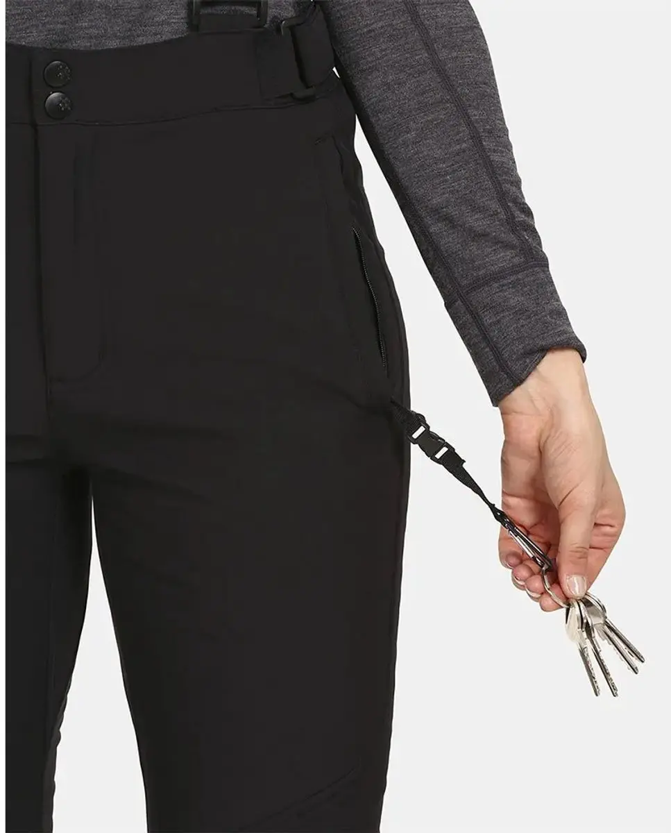 Kilpi Rhea Dames Skibroek - Zwart - afbeelding 4 van 4