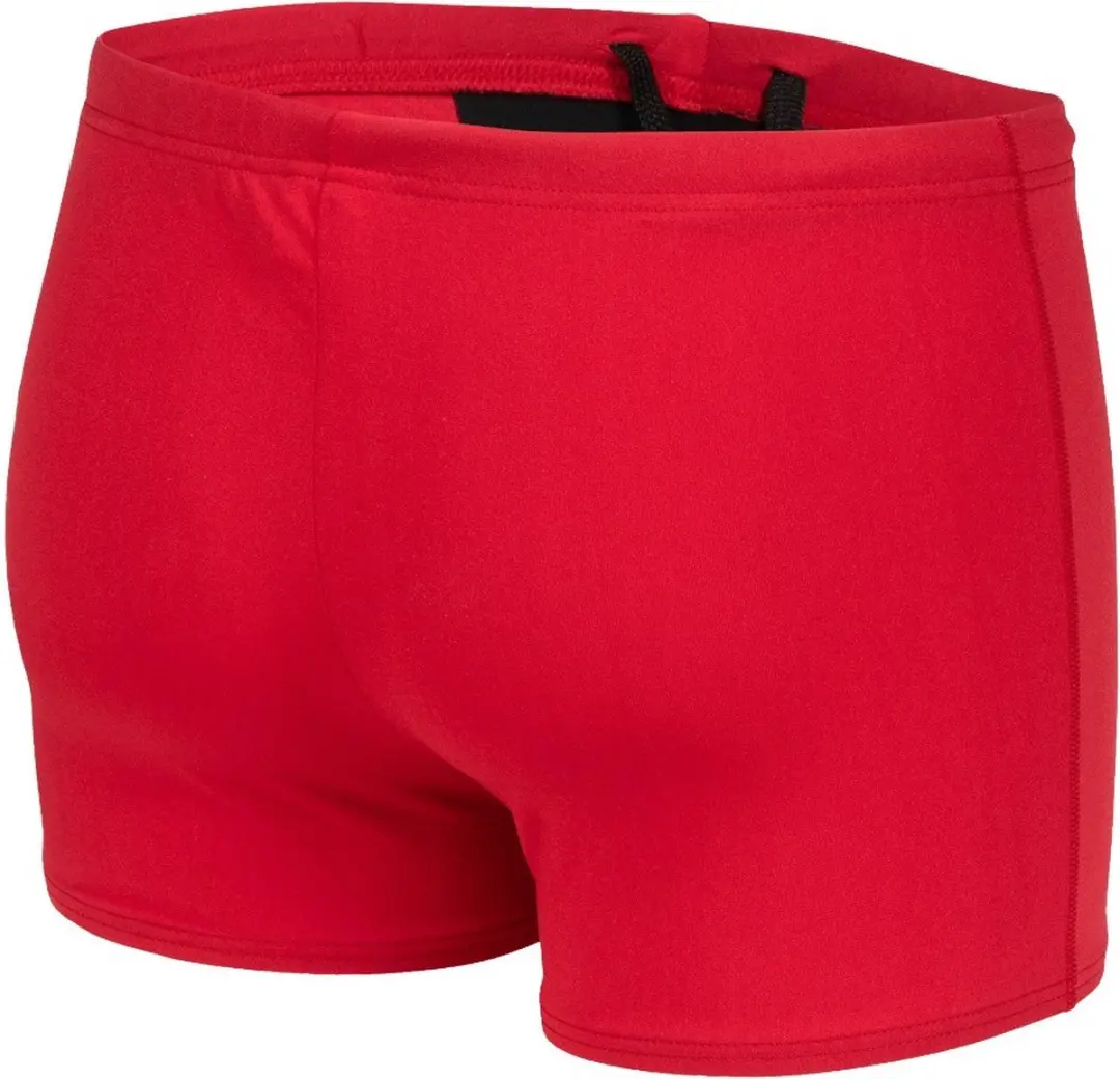 Arena B Team Swim Short Solid - Rood/Wit - Maat 12-13 - afbeelding 4 van 5