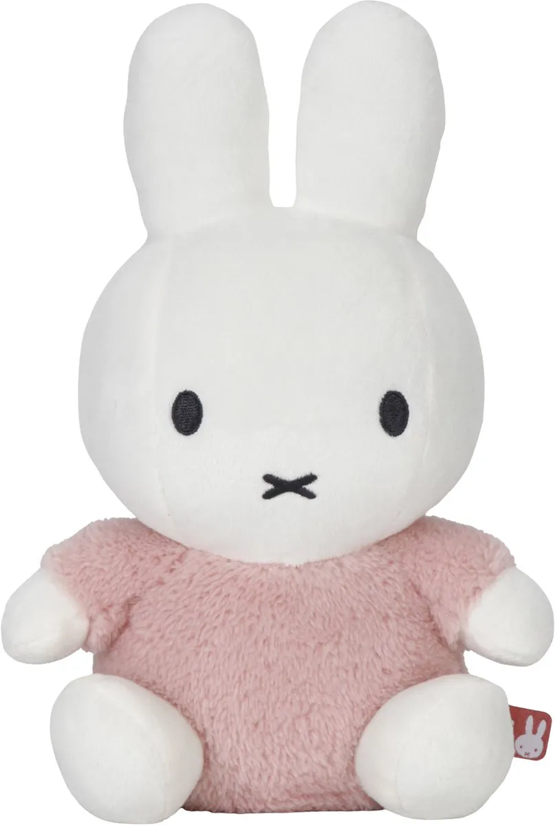 Nijntje Knuffel Fluffy - 25 cm Roze
