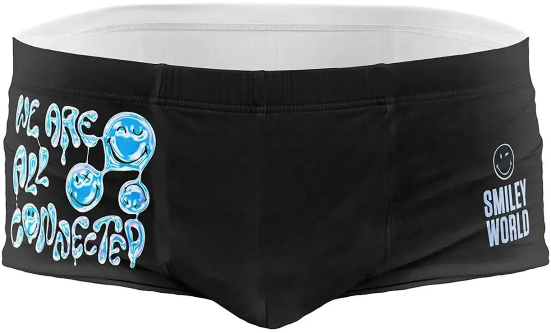 Otso Smiley World Connected Zwemboxer Zwart M Man