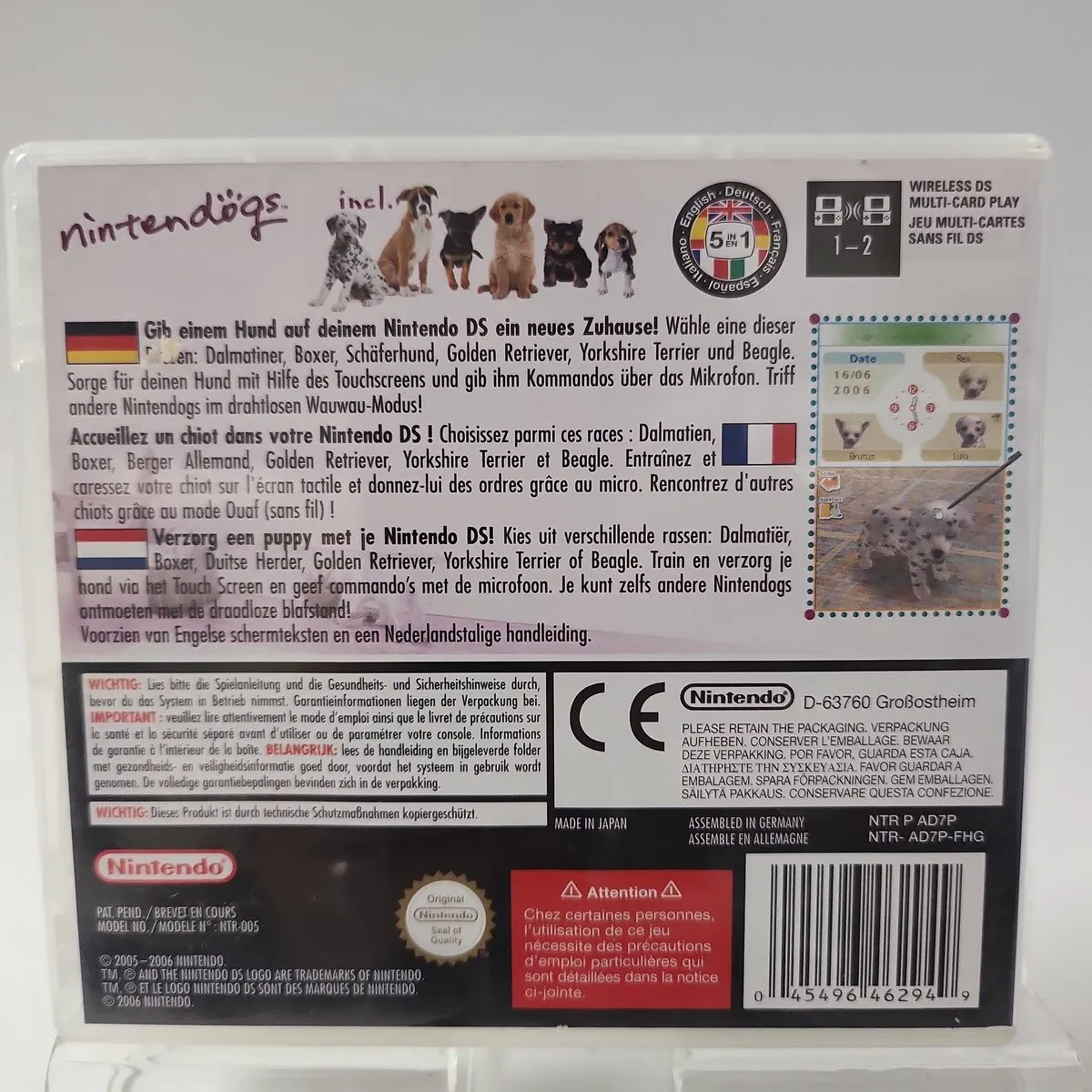 Nintendo Nintendogs Dalmatiers & Friends