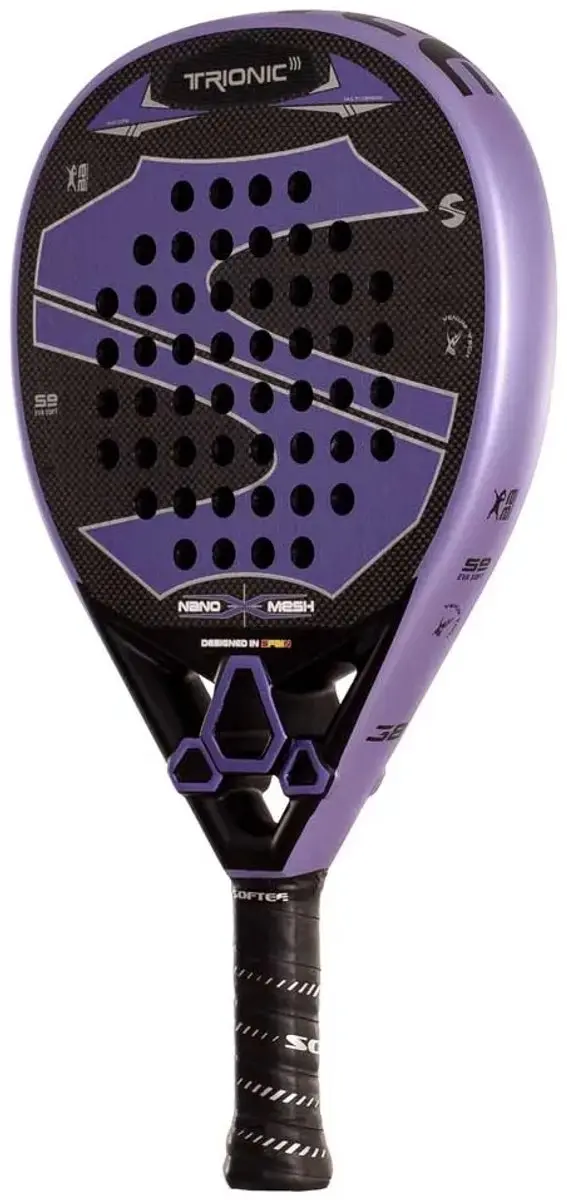 Softee Trionic Nano A005779 Paddle Racket - Paars - afbeelding 4 van 6