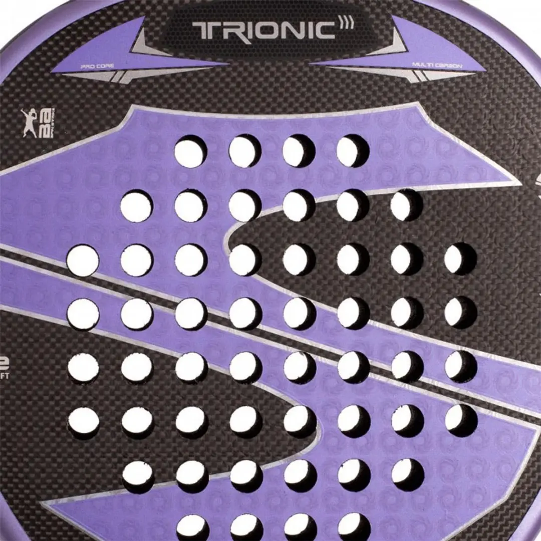 Softee Trionic Nano A005779 Paddle Racket - Paars - afbeelding 3 van 6
