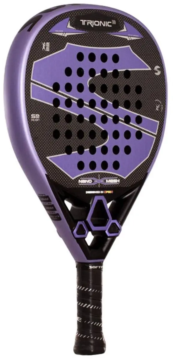 Softee Trionic Nano A005779 Paddle Racket - Paars - afbeelding 5 van 6