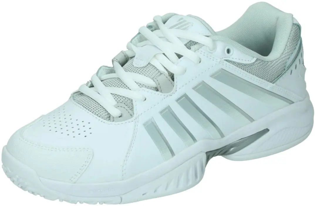 K-Swiss Receiver V Omni Dames Sportschoenen - Wit/Zilver - 40